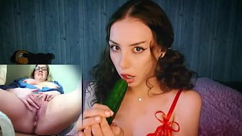 Abspielen Lindsays nichts als Gurkenorgasmusreaktion