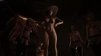 Putar Resident evil 8 desa wanita alcina dan anak perempuannya memamerkan payudara dan vagina