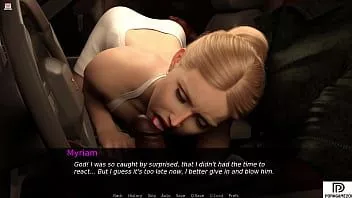 play Project myriam - sex scene #19 - slutty hot wife blowjob bbc in car and theater - 3d game, 3d hentai, porn game, 60 fps by zorlun