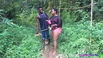 play Village outdoor the king's wife caught fucking the popular pornstar in the river bbw patricia 9ja and bang king empire